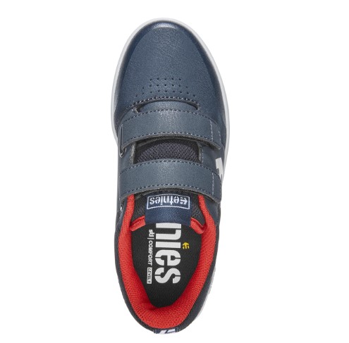 Etnies Little Kids Marana Navy White Red 10C US / 26.5 EU