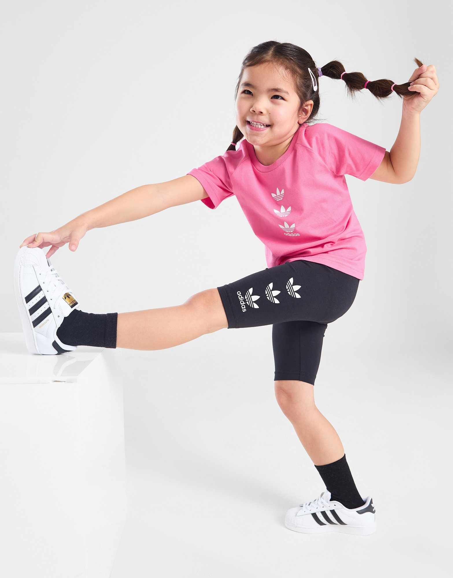 adidas Originals Ensemble T-shirt/Short Repeat Trefoil Enfant