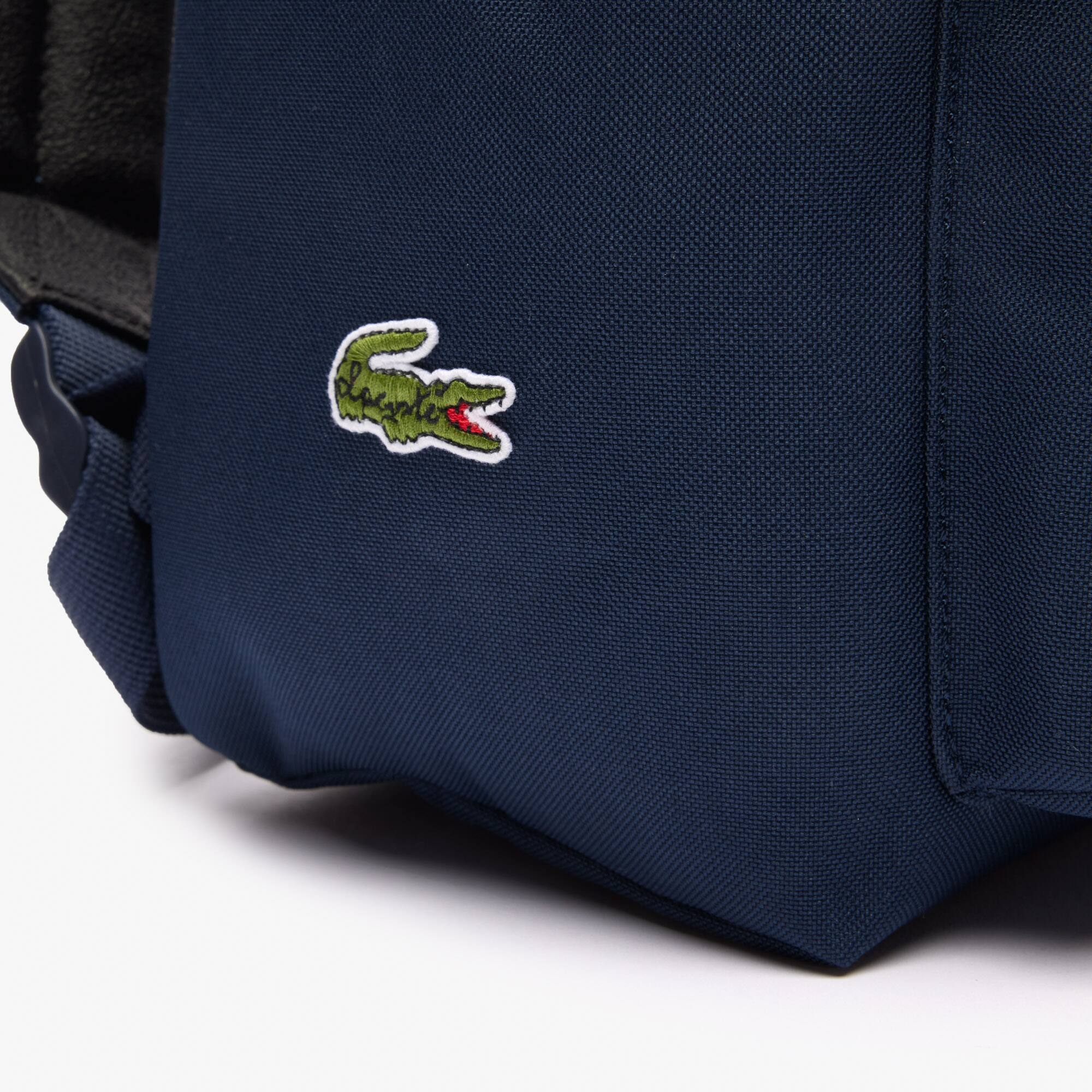 Crocodile-Rucksack für 14” Laptop Rucksäcke - Blau - Lacoste - Unisex