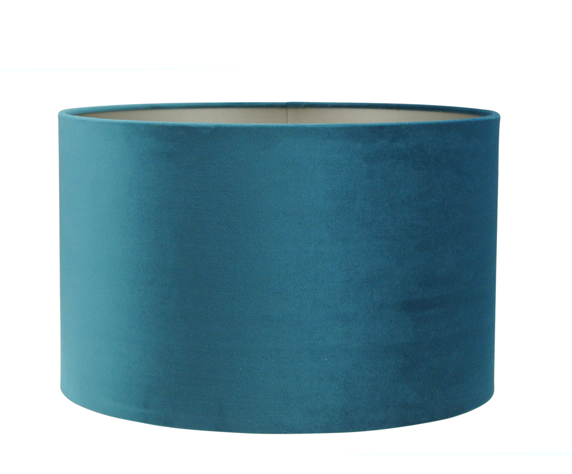 Lampenkap Palermo velours lake green 40x40x25cm