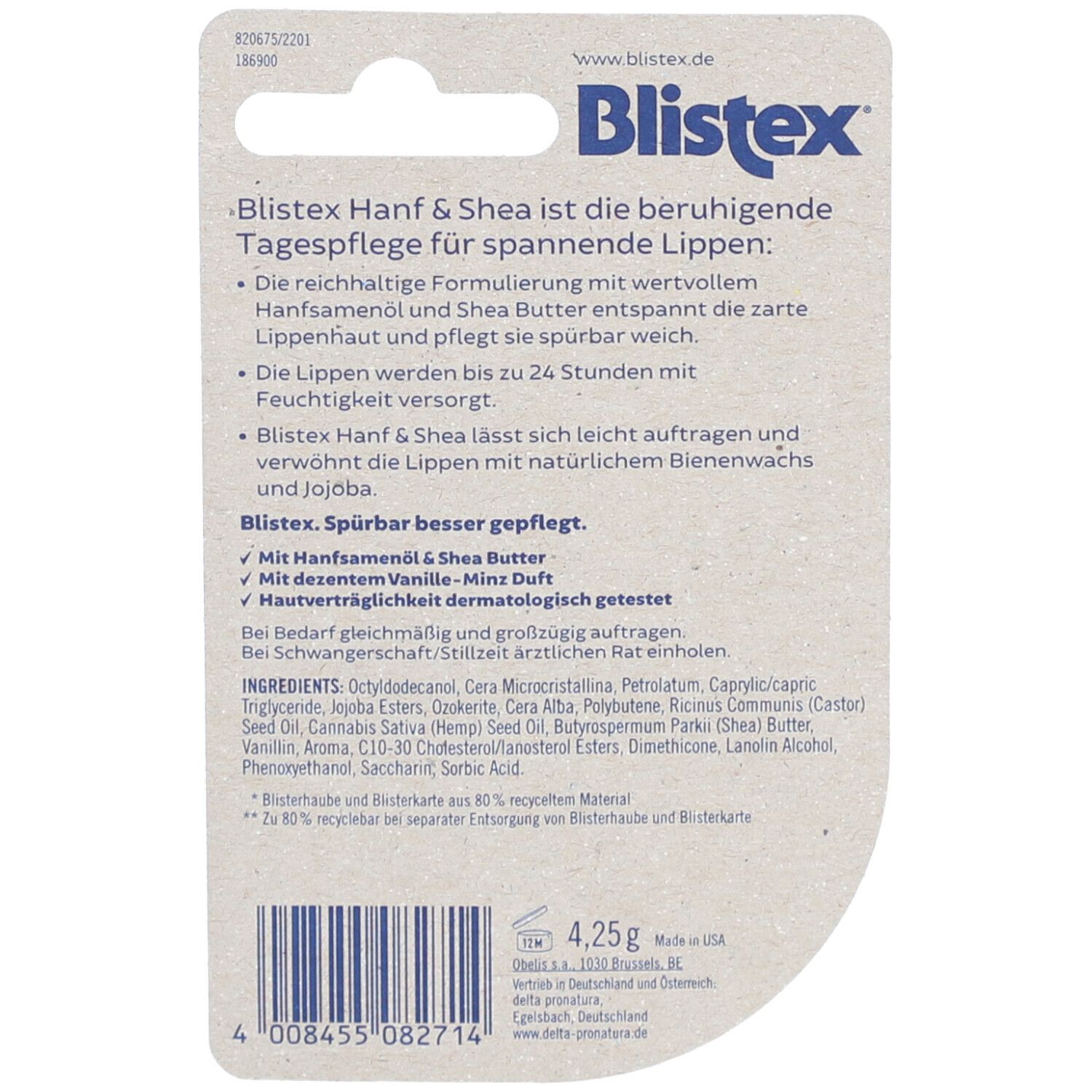 Blistex® Hanf & Shea