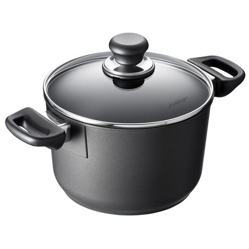 SCANPAN Classic Induction Gryde Med Glaslåg, 3,25 L