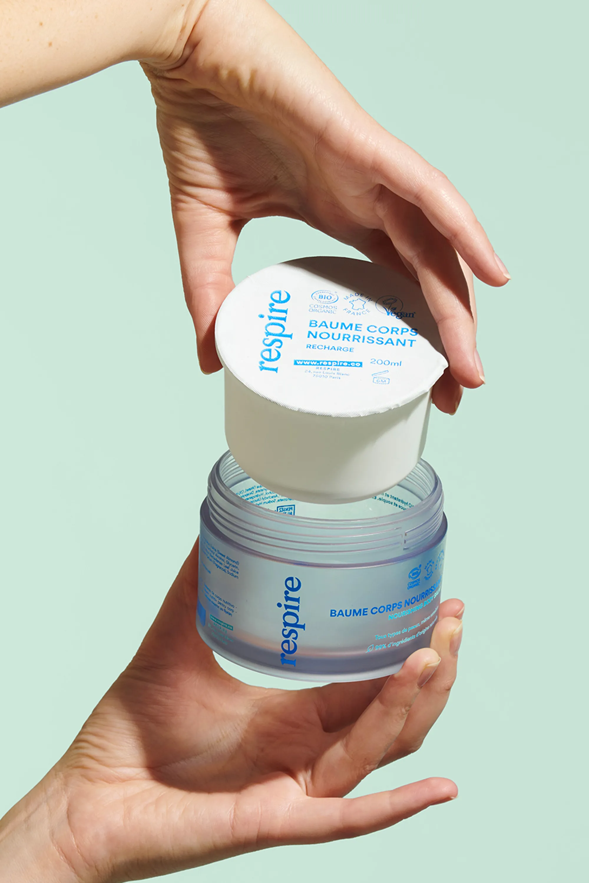 Respire Baume corps rechargeable-200 ml