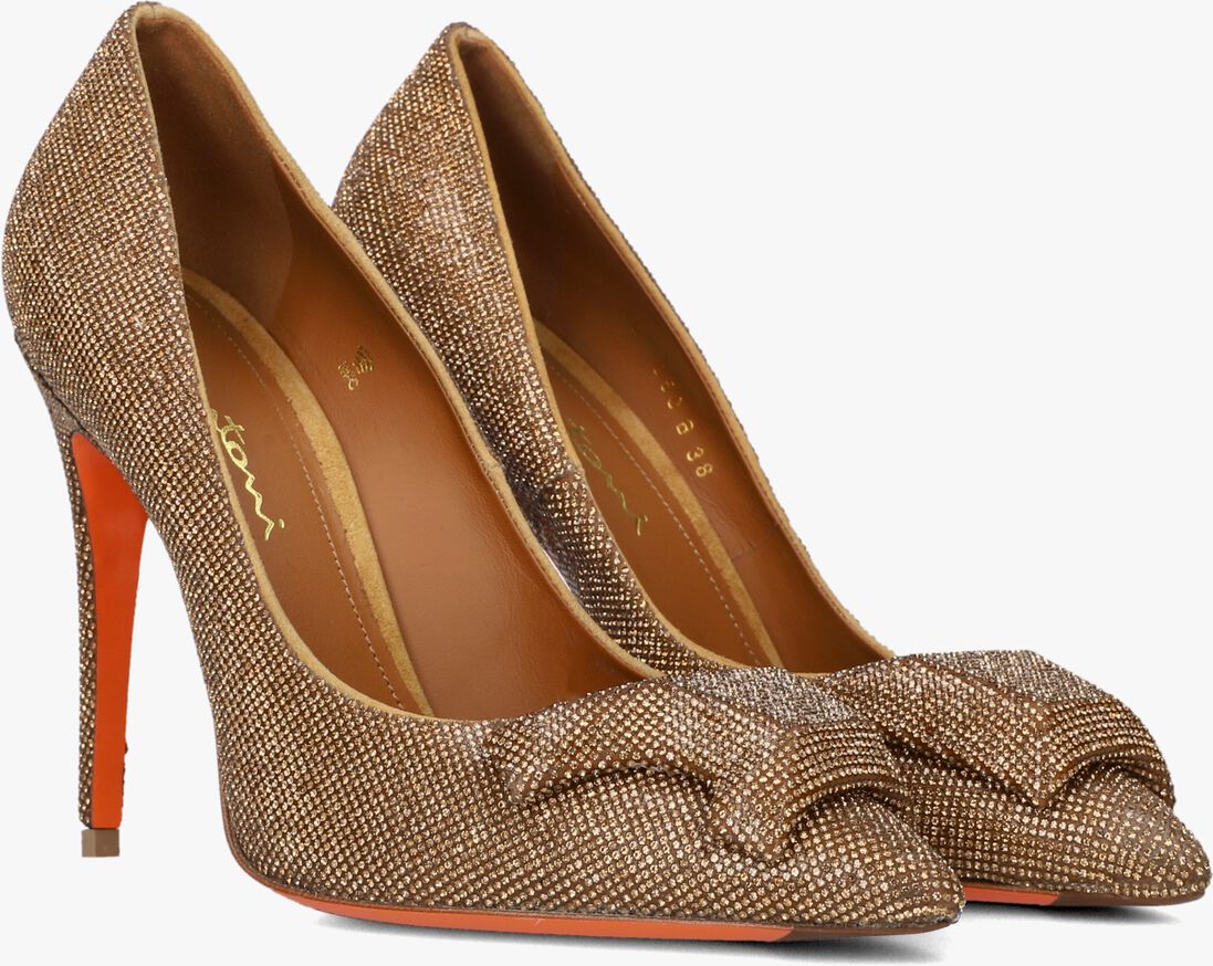 bronskleurig santoni pumps 70636