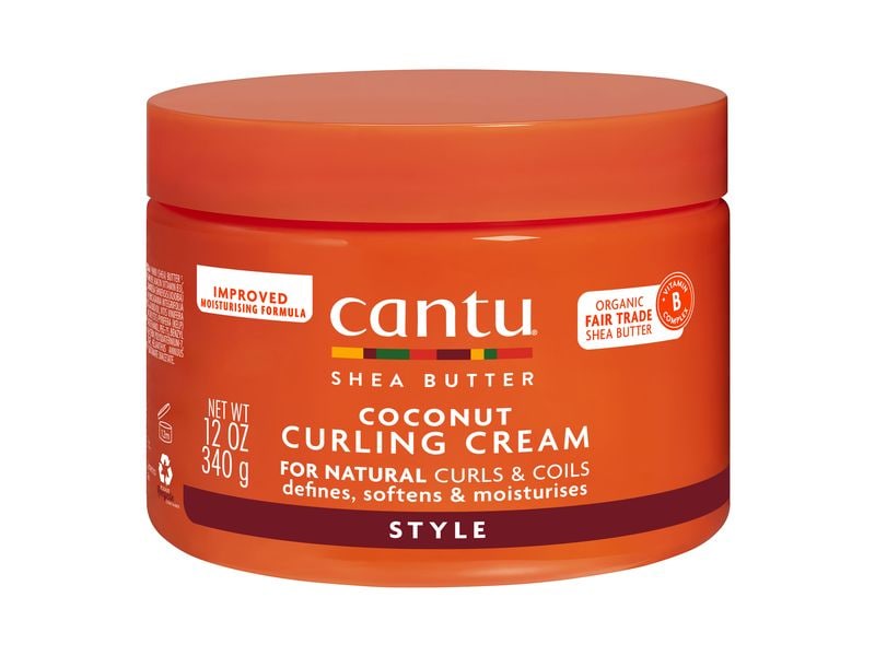 Cantu Haarkur Coconut Curling Cream 340 g Kokosnuss-Locken-Creme definiert und pflegt Locken