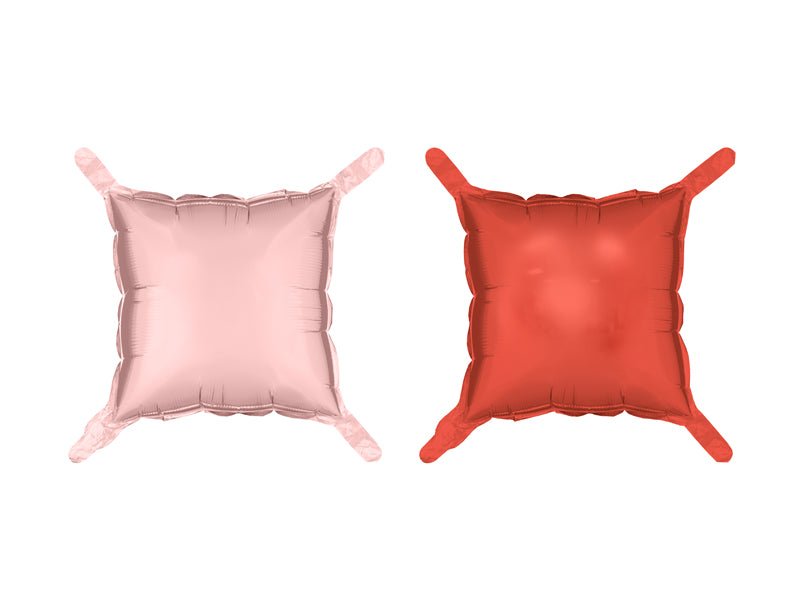 Rood Roze Ballonnen Muur Leeg 35cm 4st