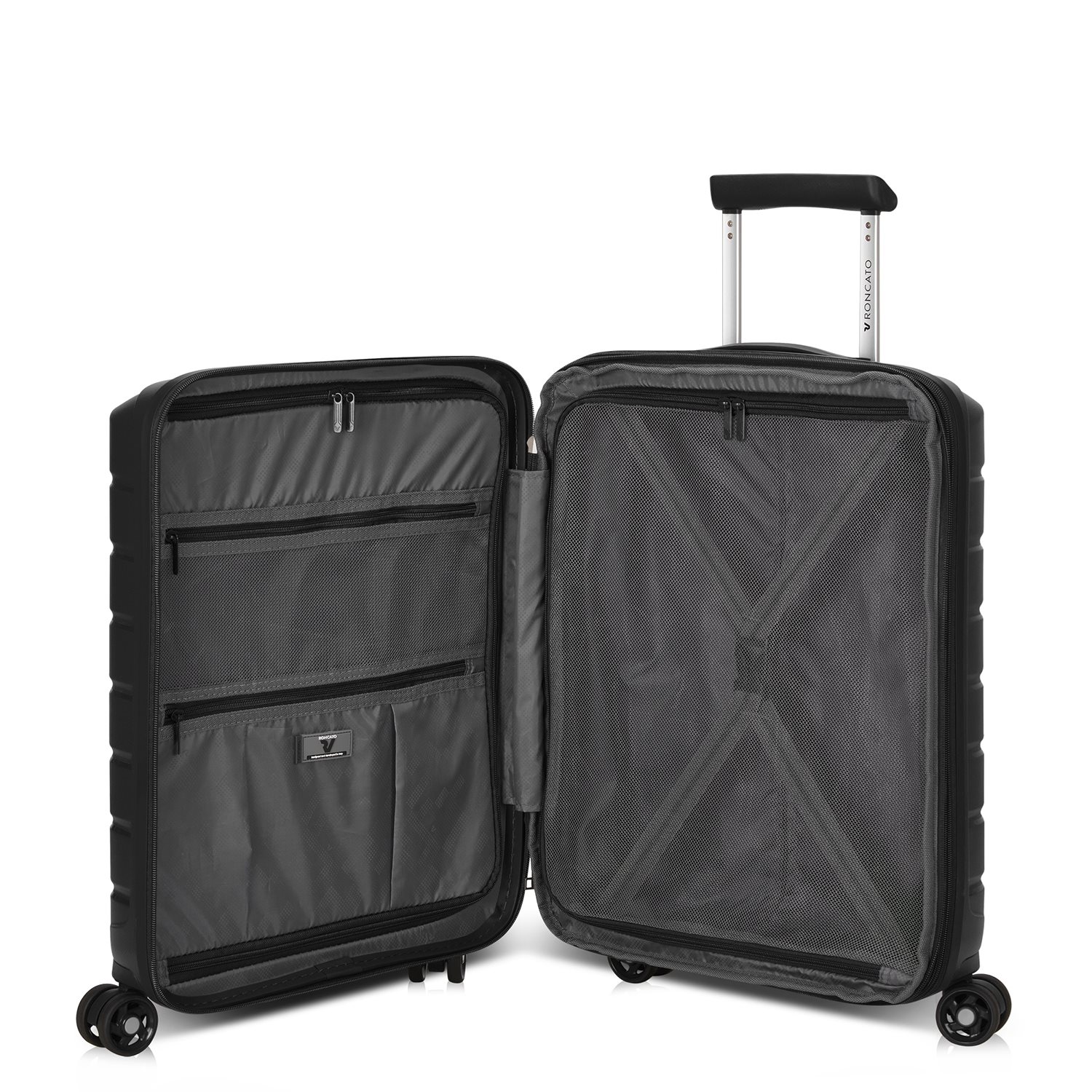Roncato B-Flying Expandable Trolley 55 nero