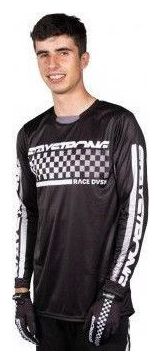 Maillot Staystrong Checker Black - Taille Maillot - M