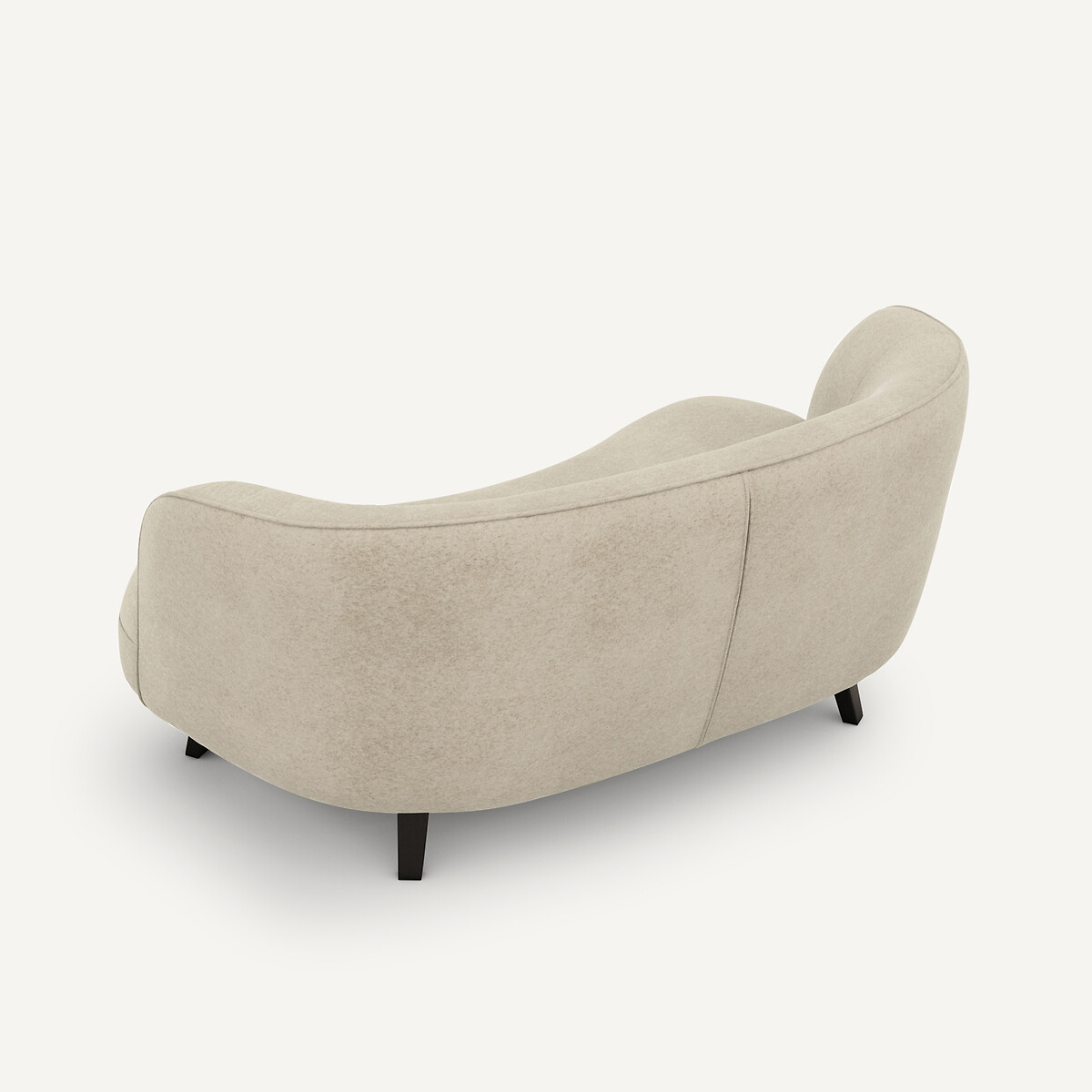 AM.PM<br>Banqueta tamanho XS em veludo de linho, Rosebury