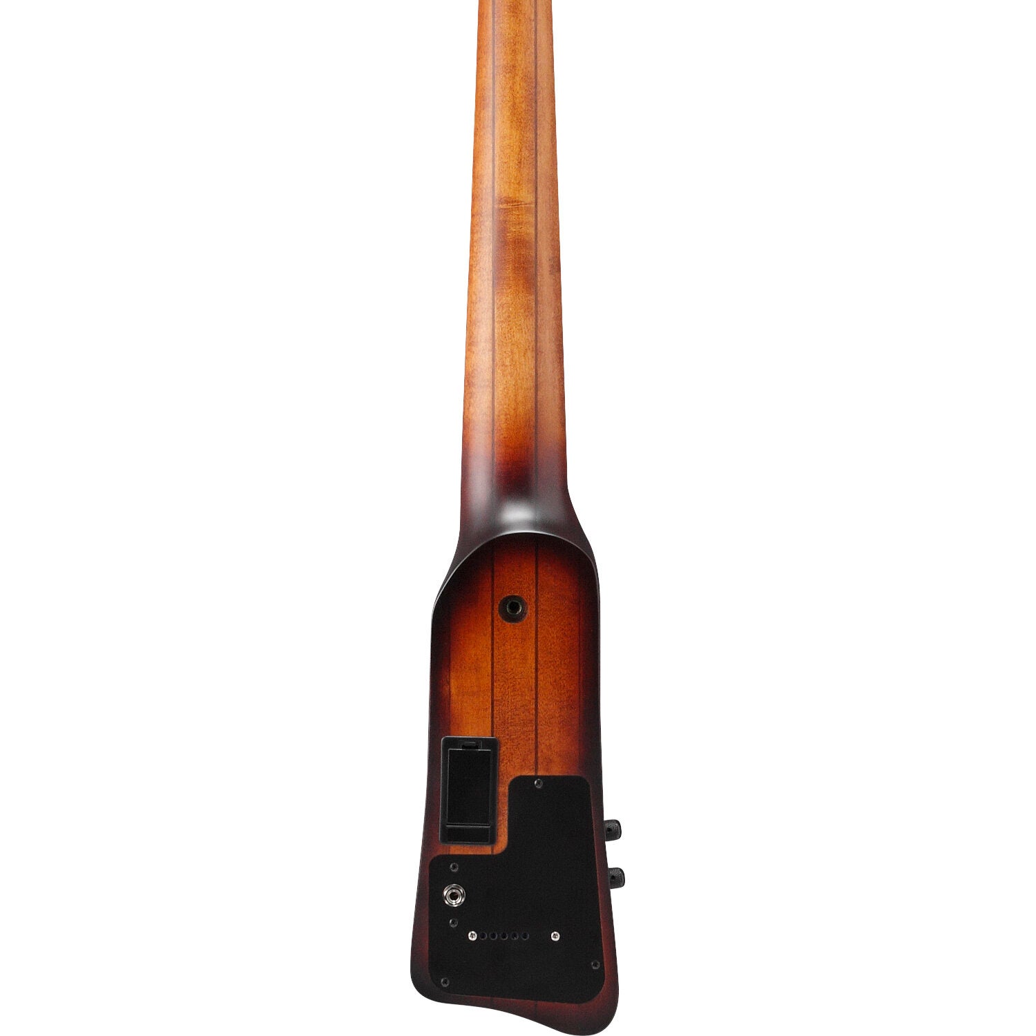 Ibanez UB805 Bass Workshop Mahogany Oil Burst 5-snarige Upright Bass met gigbag