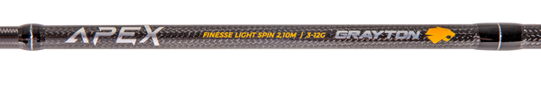 Canne Spinning Grayton Apex Finesse Light 2.10m (3-12g)