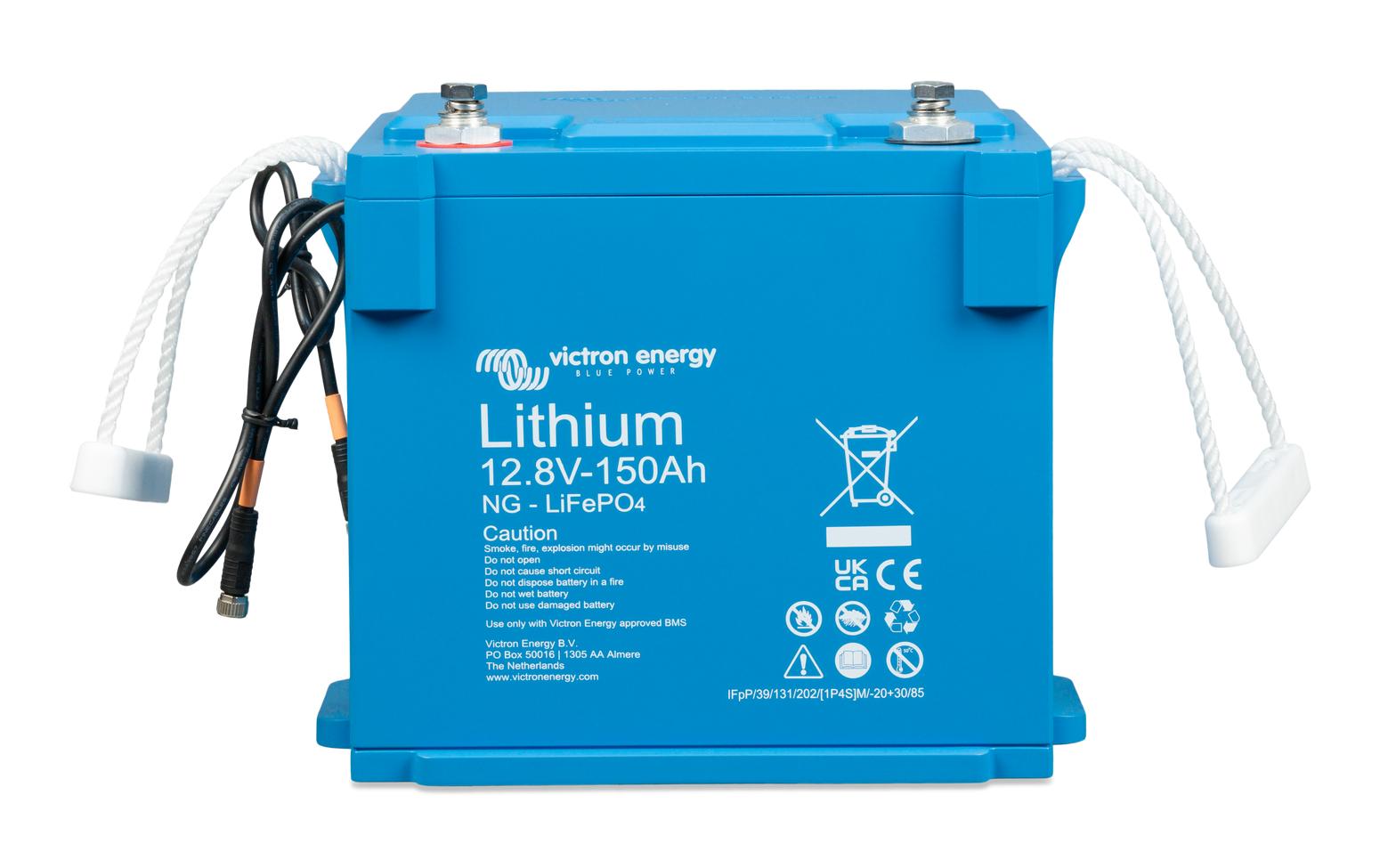 Batterie LiFePO4 12 V/150 Ah NG 205 x 250 x 205 mm<br>Lithium-NG-Batterie