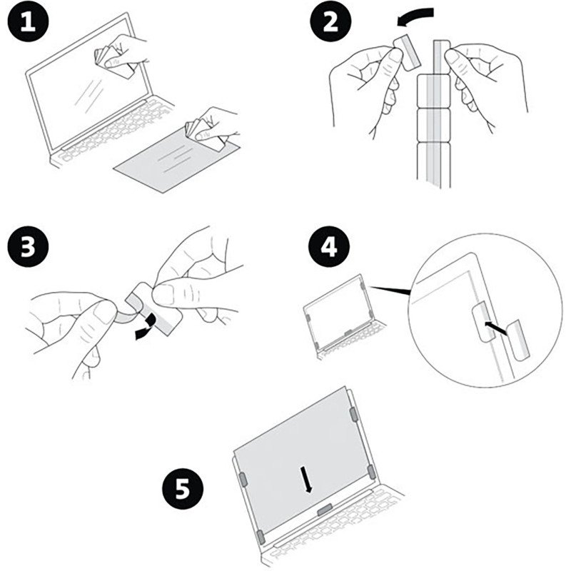 Kensington filtre de confidentialité pour ordinateur portable - 14