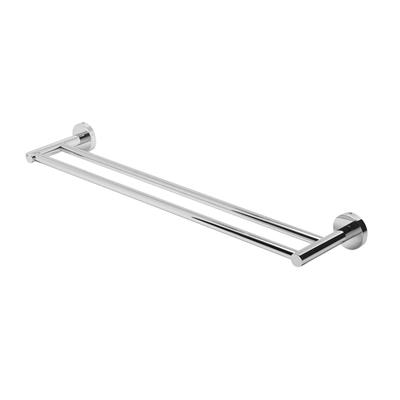 Eastbrook Genoa messing handdoekbeugel dubbel chroom