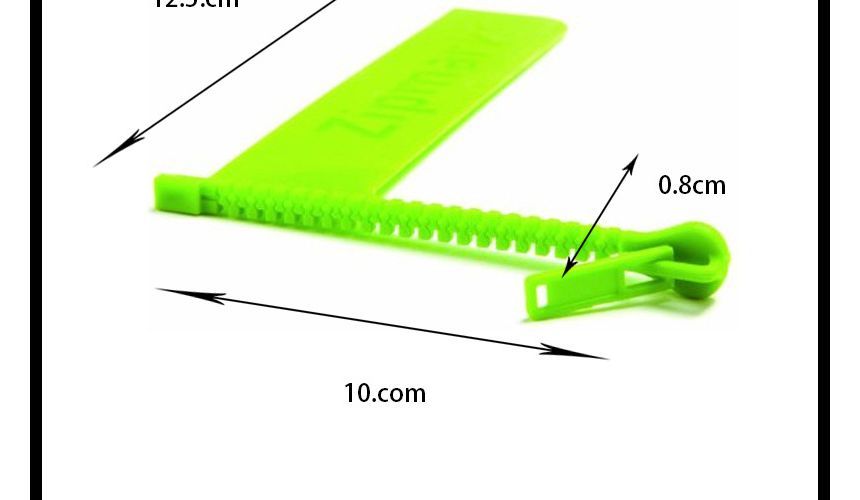 Masae - Plastic bladwijzer met rits