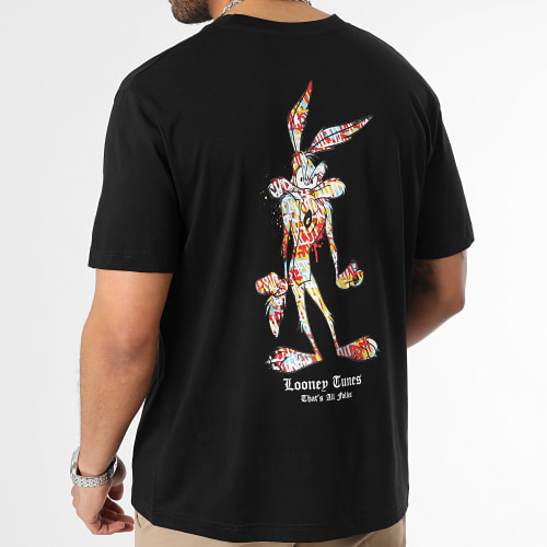 Tee Shirt Oversize Large Coyote Graff Noir