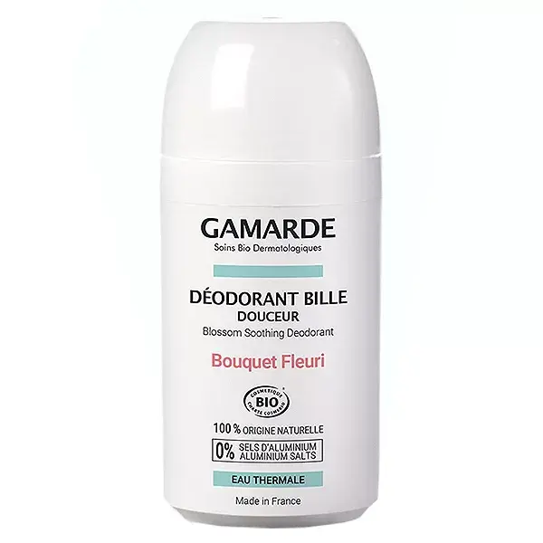 Gamarde Hygiène Douceur Déodorant Bille Bouquet Fleuri Bio 50ml