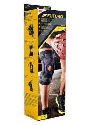 FUTURO Knie-Bandage mit seitlicher Gelenkschiene anpassbar 1 Stk
