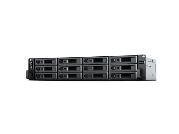 Synology RackStation RS2423  - NAS-server - 12 bays - rackversion - SATA 6Gb/s - RAID JBOD, 0, 1, 5, 6, 10 - RAM 8 GB - Gigabit Ethernet / 10 Gigabit Ethernet - iSCSI support - 2U