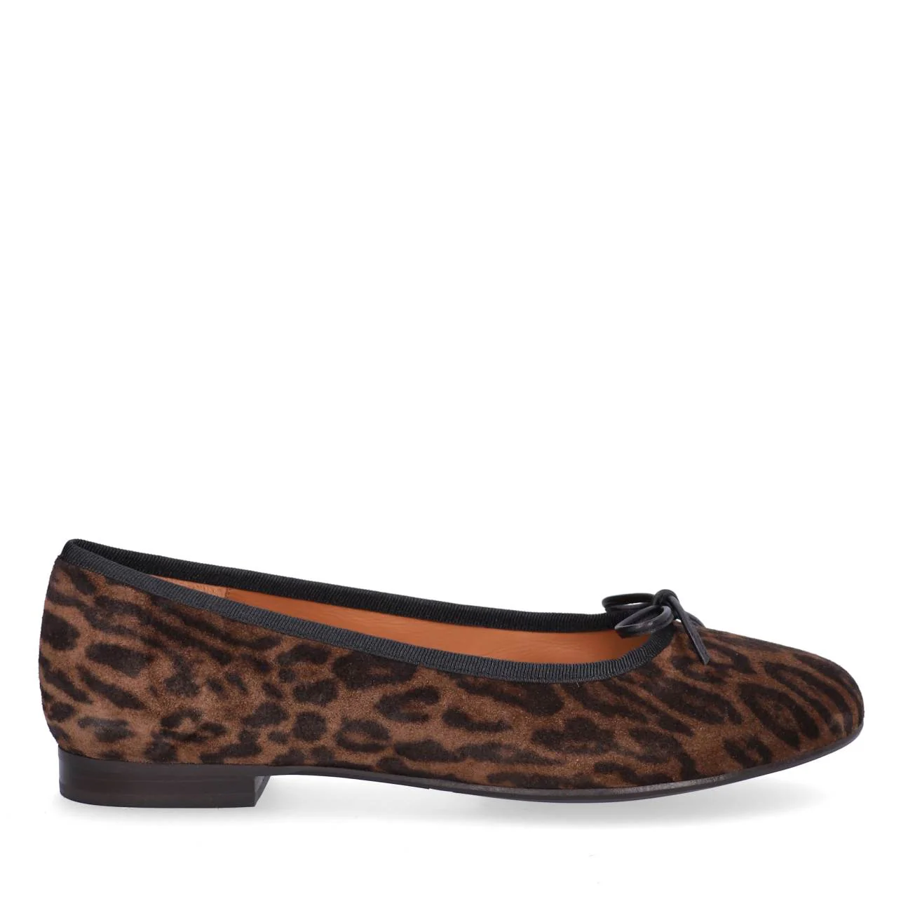 Billi Bi  A7425 ballerinasko - Leopardo Arabica Suede