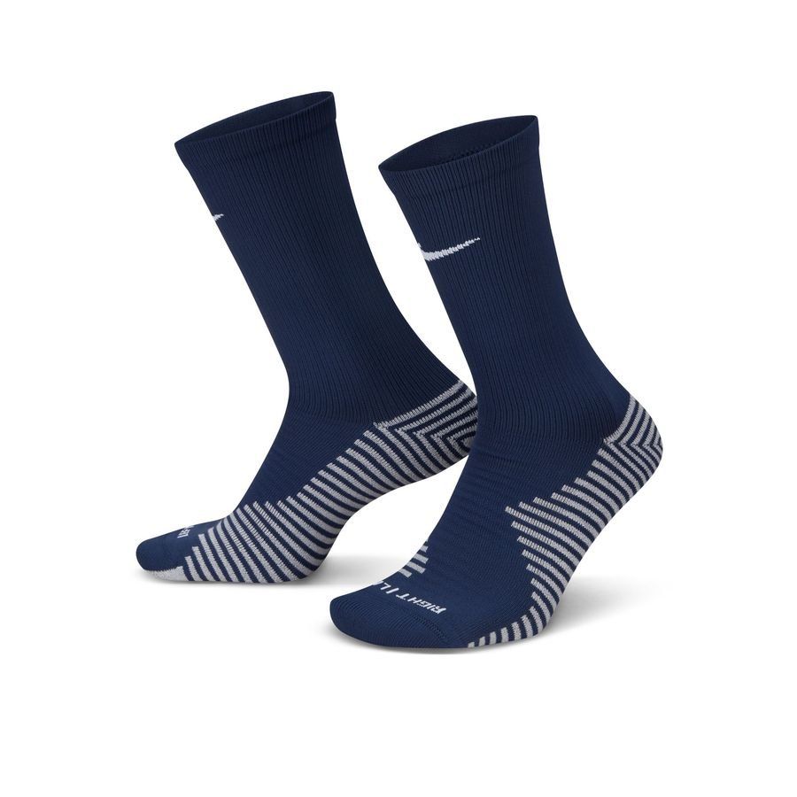 Nike Chaussettes Strike Crew - Bleu Marine/Blanc