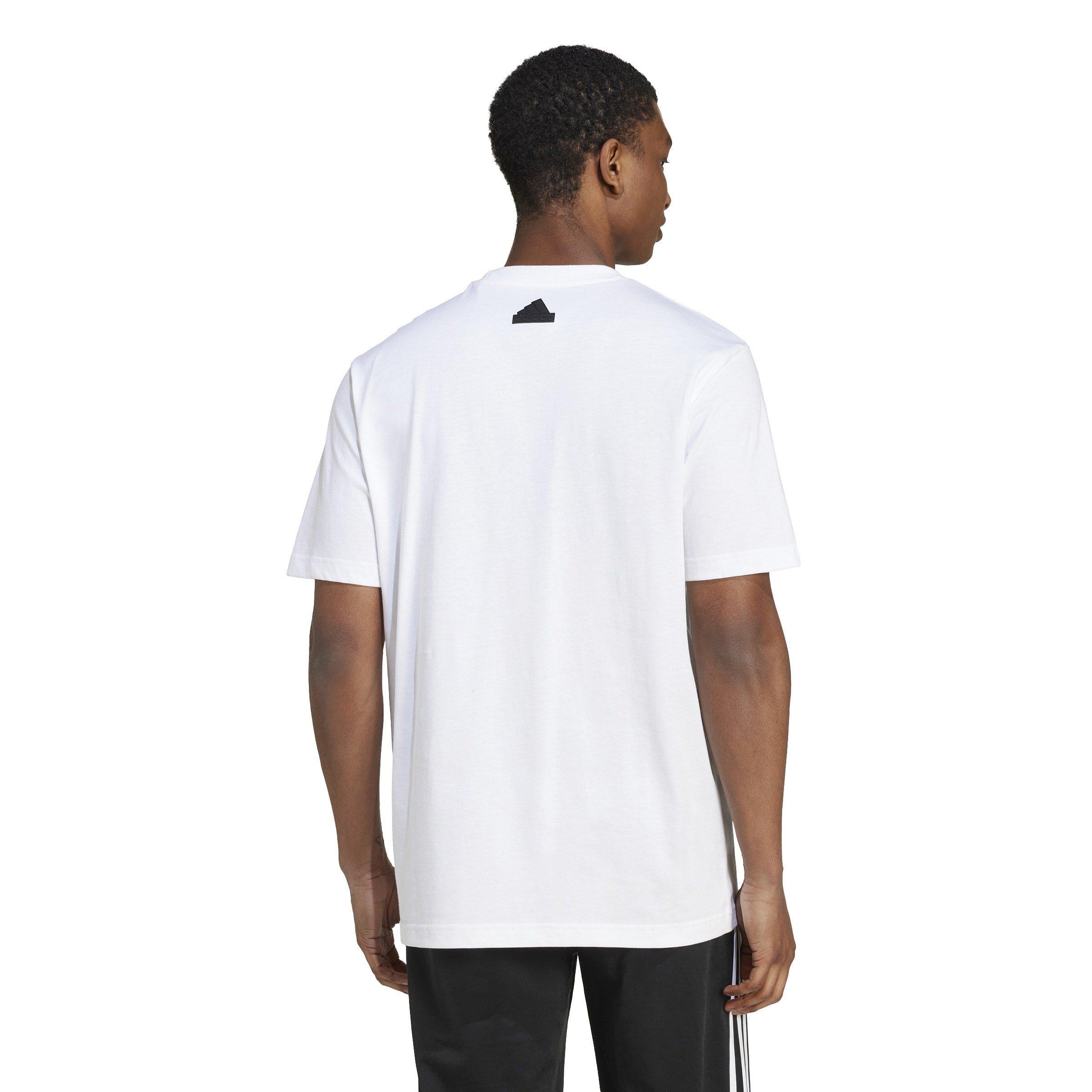 adidas House of Tiro Summer Linear Graphic T Shirt Mens