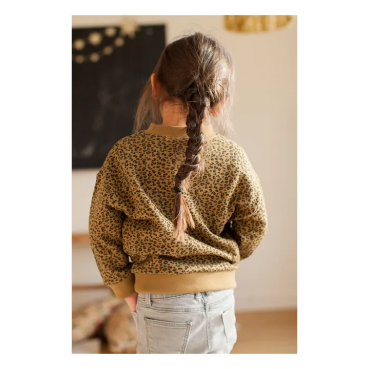 Marlot Paris Sweat Léopard Poppy | Camel