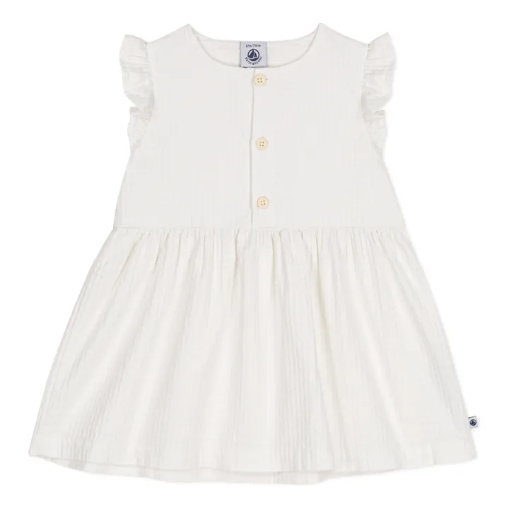 Petit Bateau Robe Merveille | Ecru