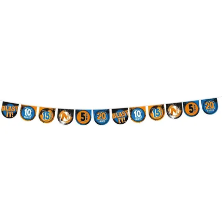 amscan Flaggenbanner Nerf Target 400 x 17 cm