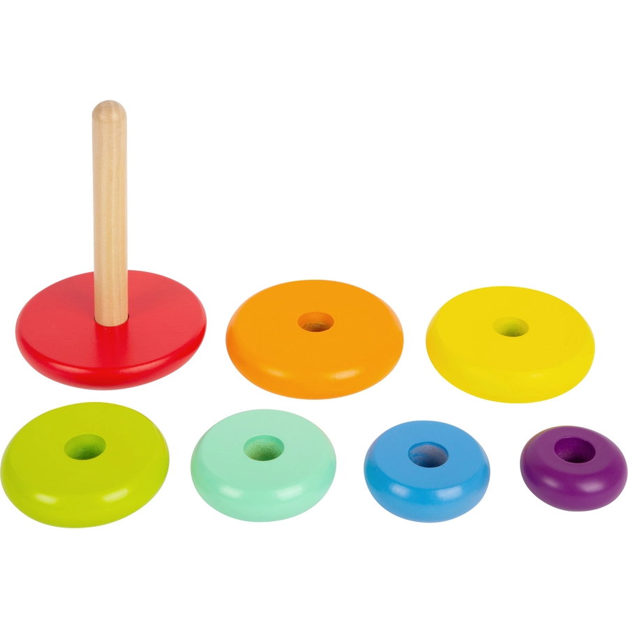 small foot® Stapelturm Regenbogen
