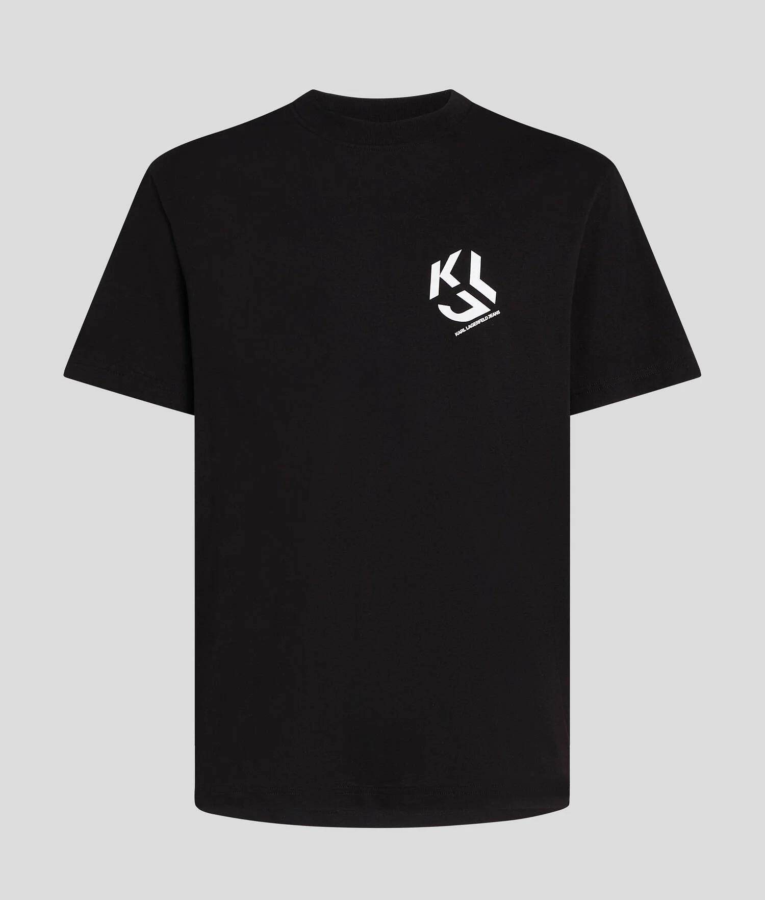 T-SHIRT AVEC MONOGRAMME - Noir