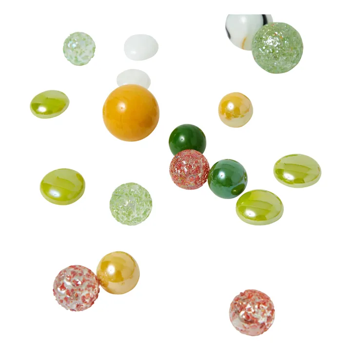 Billes & Co Coffret 61 billes From California with love x Smallable  | Vert