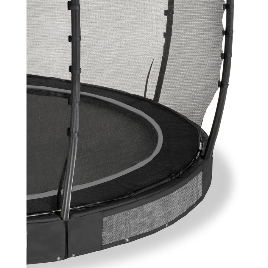 EXIT Allure Premium Bodentrampolin ø 427cm - schwarz