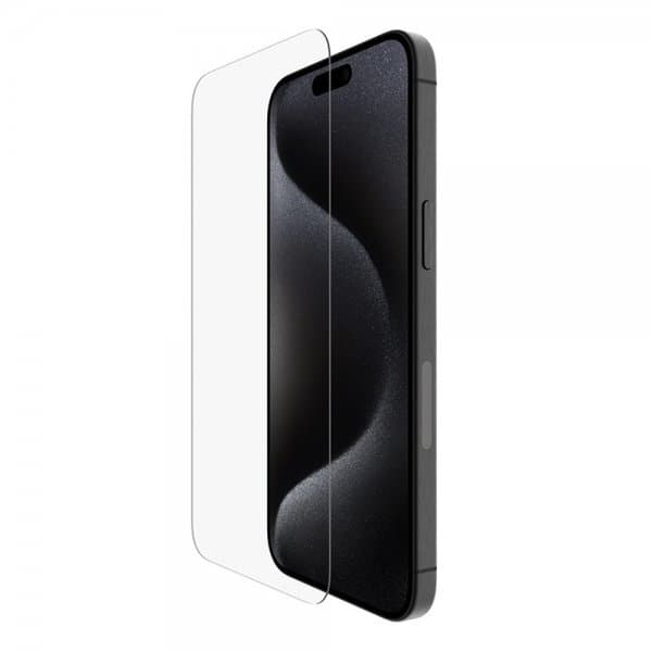 Belkin iPhone 15 Pro Max Skærmbeskytter ScreenForce UltraGlass 2