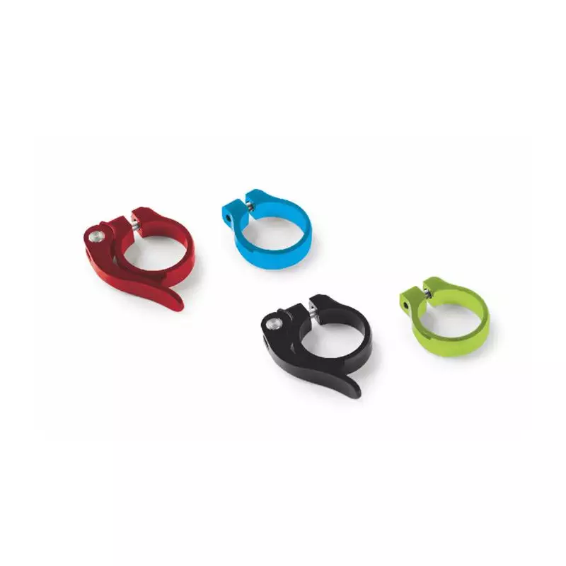 DARTMOOR Collier de selle Loop QR diam. 34,9mm, rouge anod.
