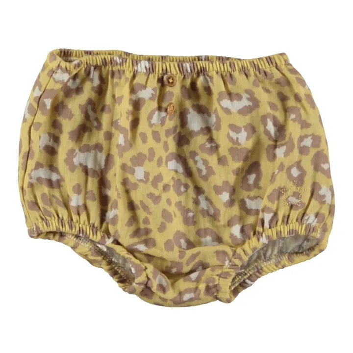 Tocoto Vintage Bloomer Léopard | Jaune