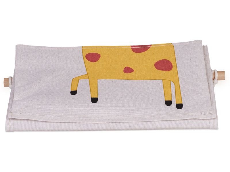 relaxdays Hängematte Giraffe Hängeorganizer für das Kinderzimmer