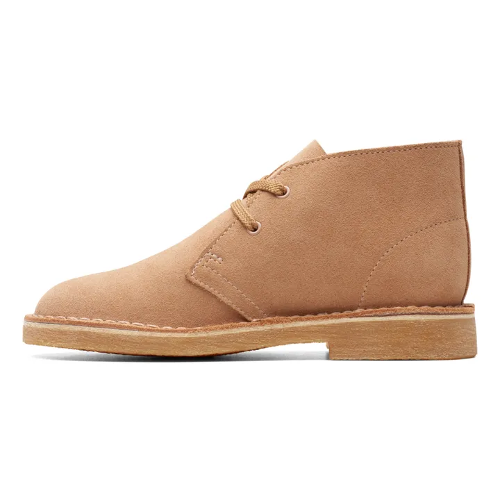 Clarks Bottines Lacets Desert Boot Suede | Beige