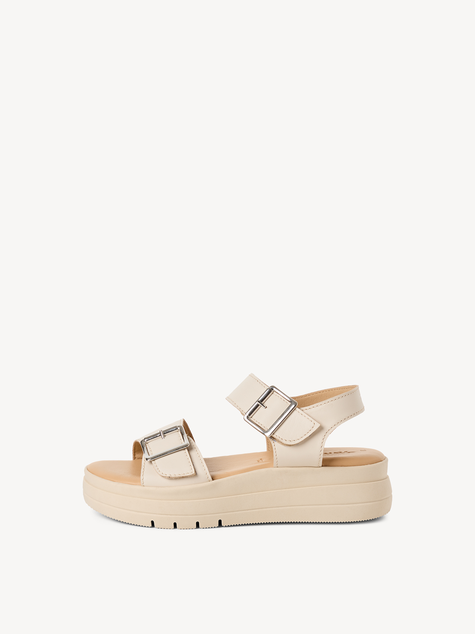 Leren Sandaaltje - beige
