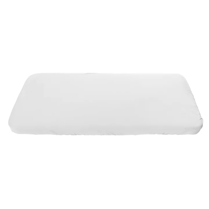 Sebra - Junior-Spannbettlaken 160 x 90 cm, weiss
