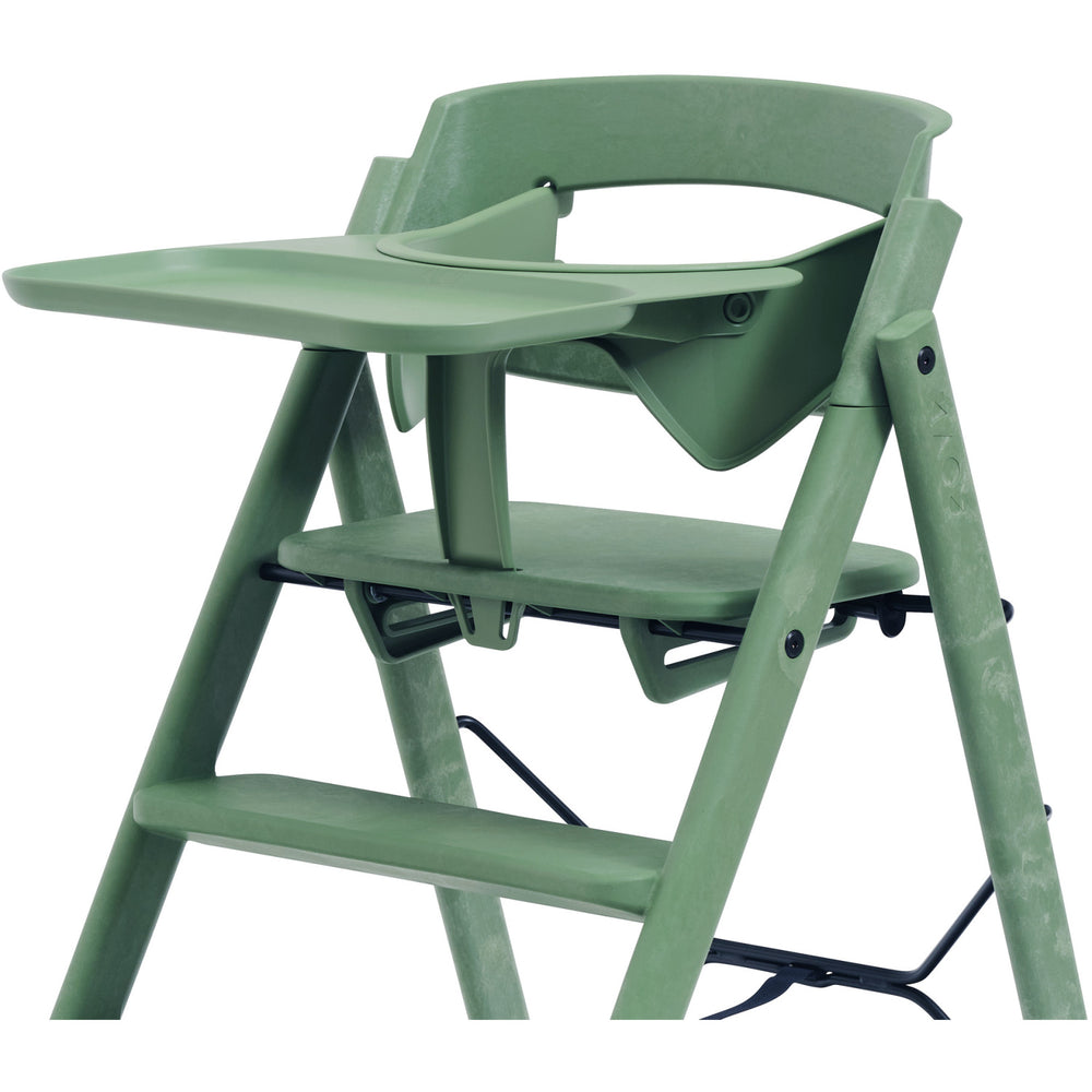 Køb KAOS Mineral Green Klapp Højstol Recycled Med KLAPP® Sikkerhedsbøjle Og Bakke Bundle
