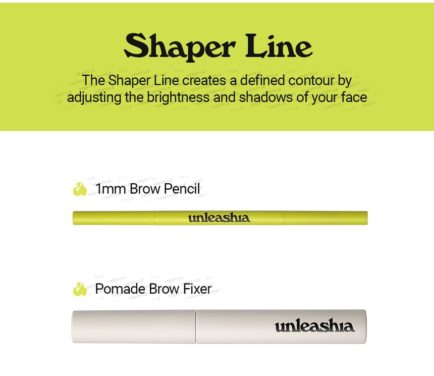 UNLEASHIA - Shaper Defining Eyebrow Pencil - 3 kleuren