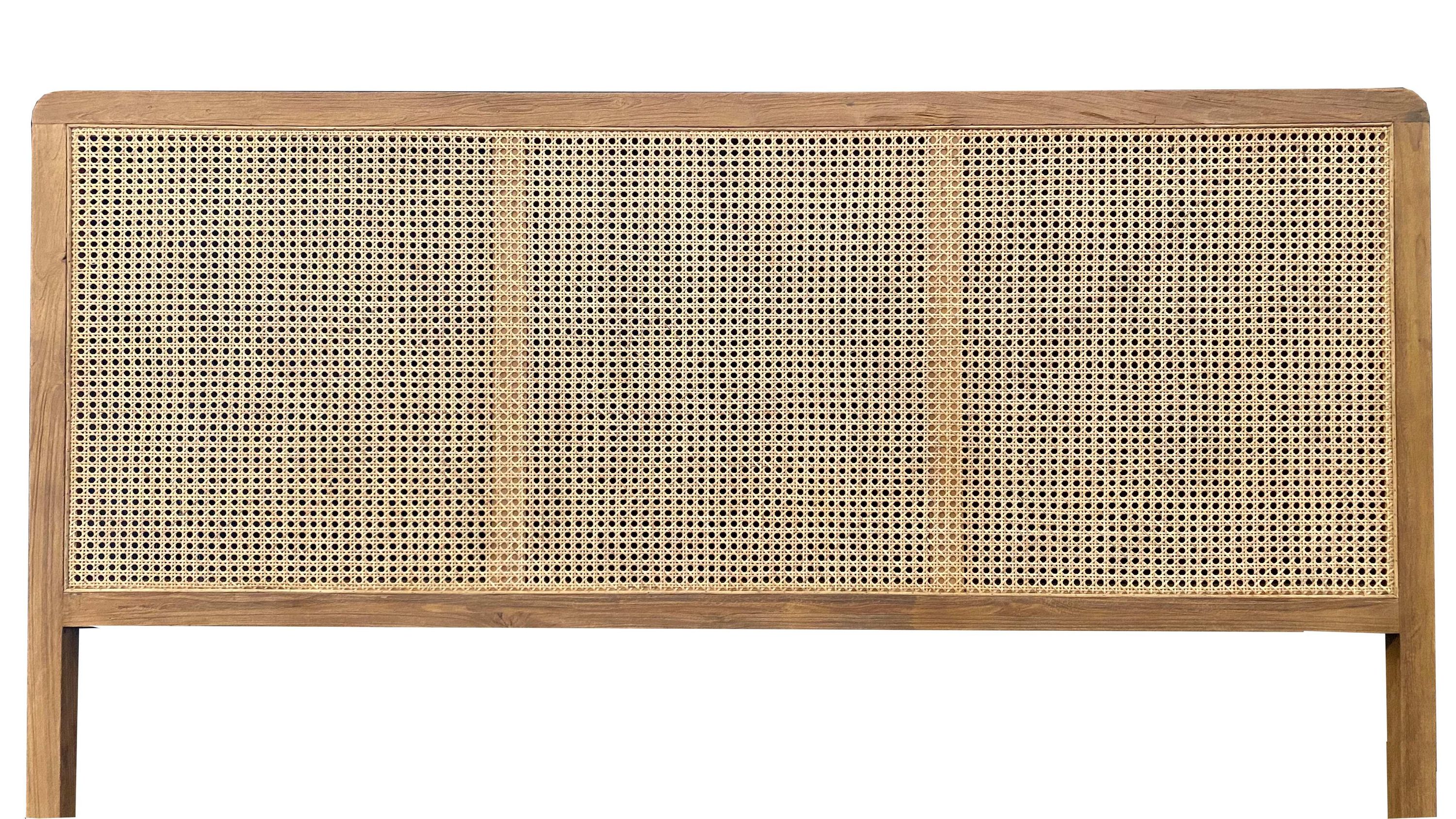 Bettkopfteil Romanteaka Teak Betthaupt Ehebett Doppelbett Kopfteil Bettzubehör