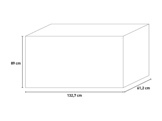 Banc de jardin avec coffre extérieur ComfyBench Box