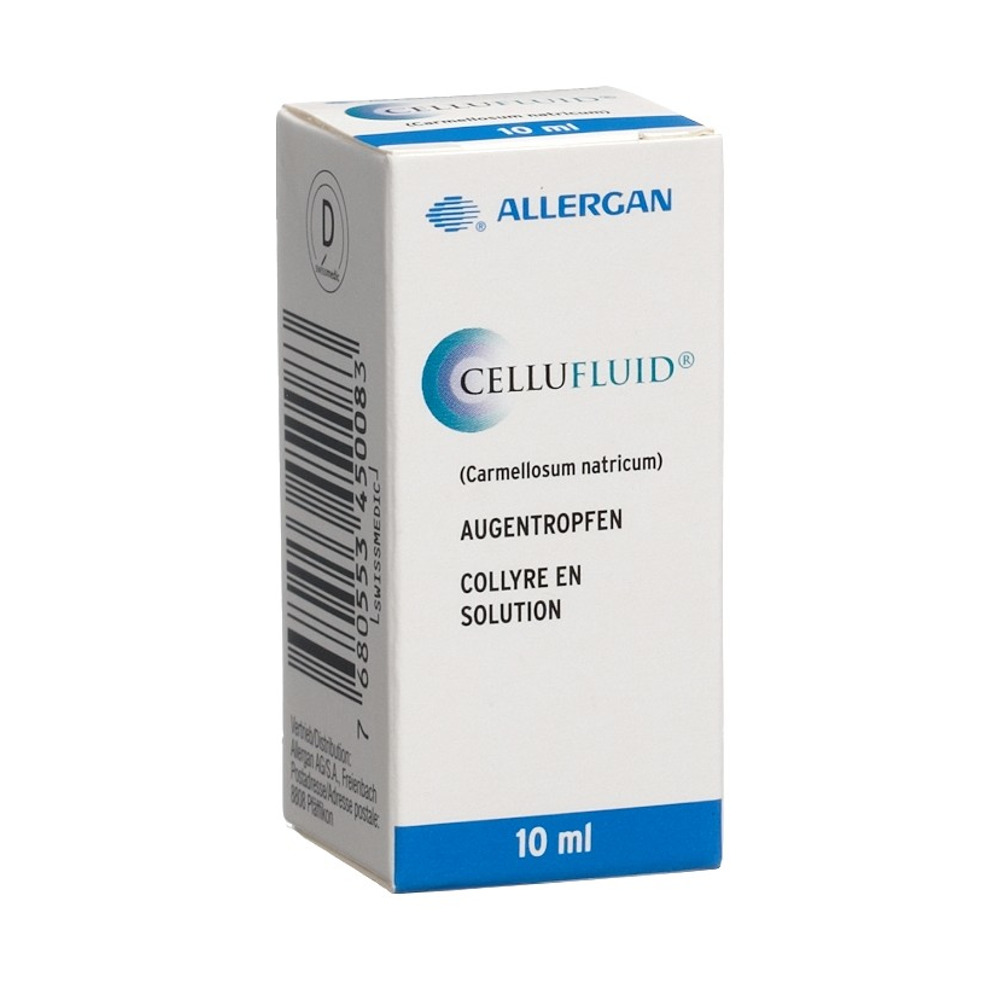 CELLUFLUID Gtt Opht Fl 10 ml<br>10 ml, Flasche, Augentropfen, Lösung
