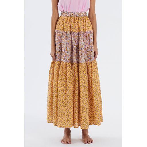 Lollys Laundry Sunset Nederdel, Multi, M