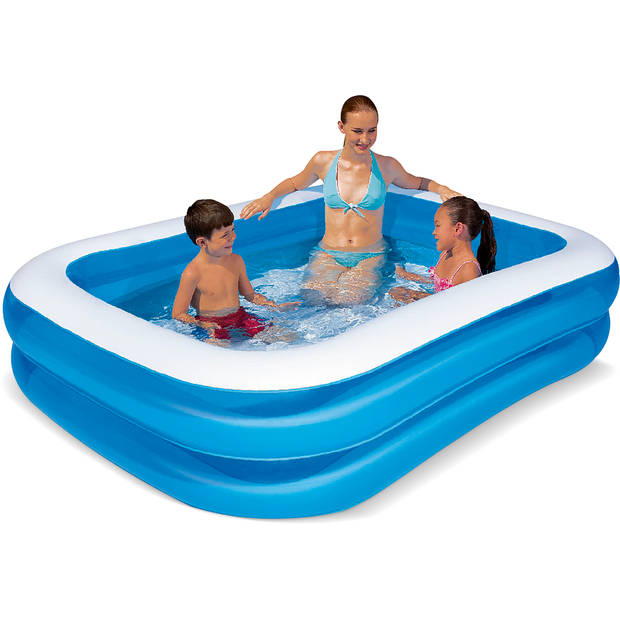 Bestway opblaasbaar zwembad - 211x132x46 cm