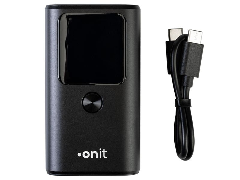 onit Powerbank Pro Block Mini 10000 mAh PD Leistungsstarke Powerbank in kompaktem Design mit drei Ladeanschlüssen