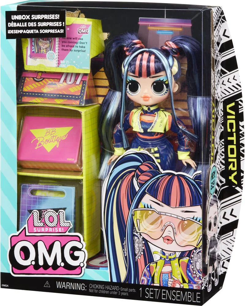 LOL SURPRISE OMG CORE - POUPEE MANNEQUIN VICTORY 24 CM ET ACCESSOIRES