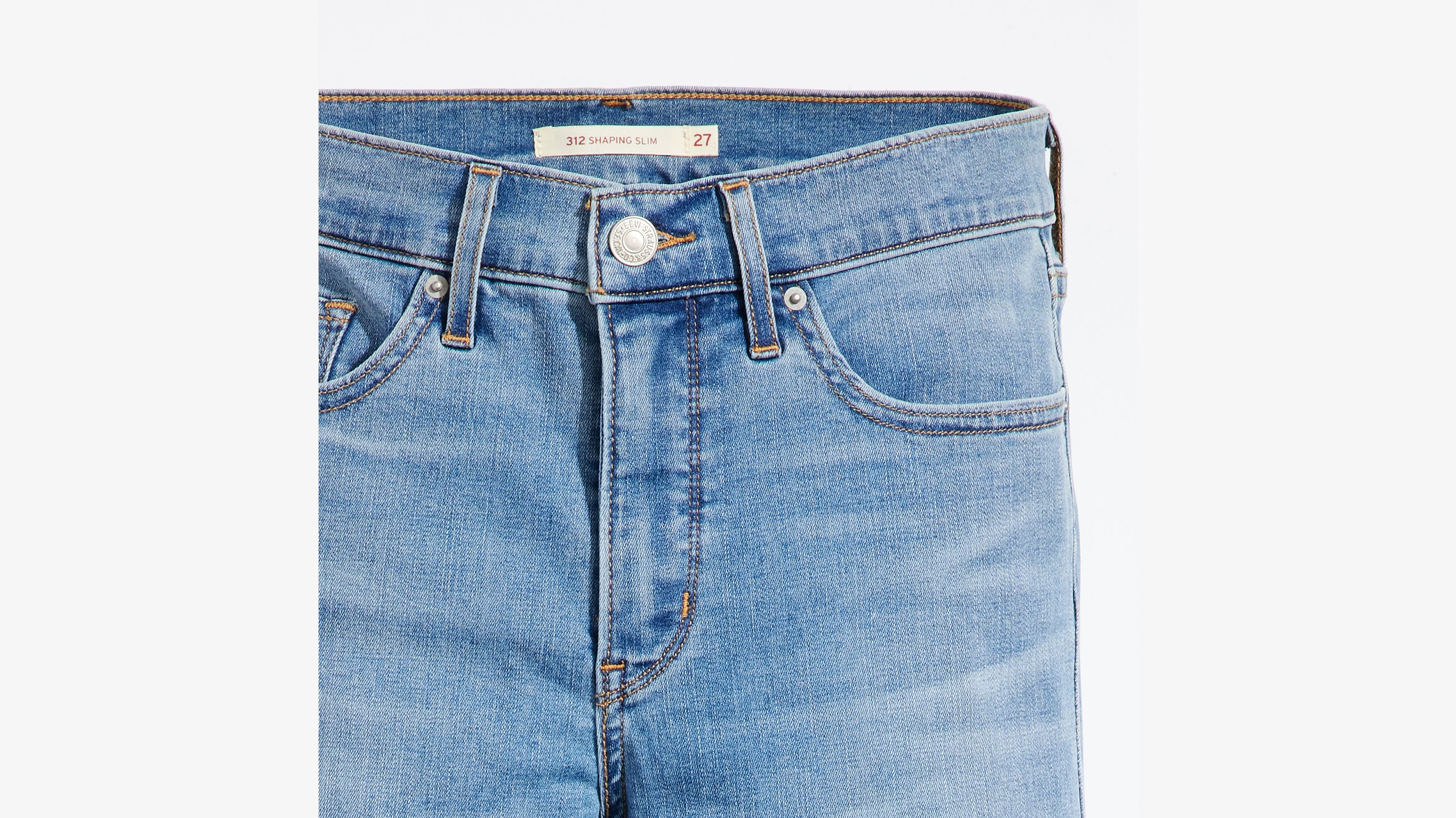 Jean 312™ Shaping Slim Lightweight - Cool Wild Times - Bleu